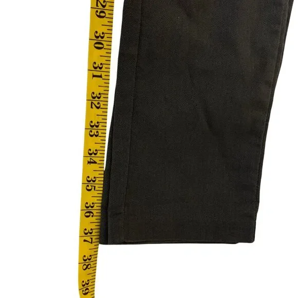 H & M Women Grey Slim fit Pants Side Zip Size 6 - Picture 6 of 8